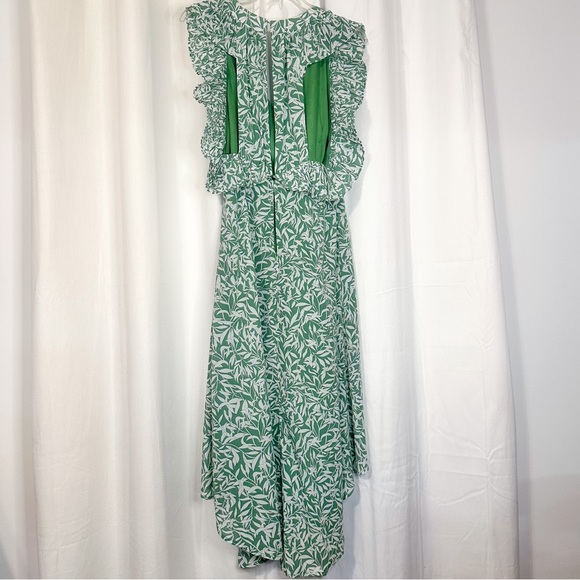 Palm Leaf Wrap Dress with Tassel detailing - Picture 2 of 3